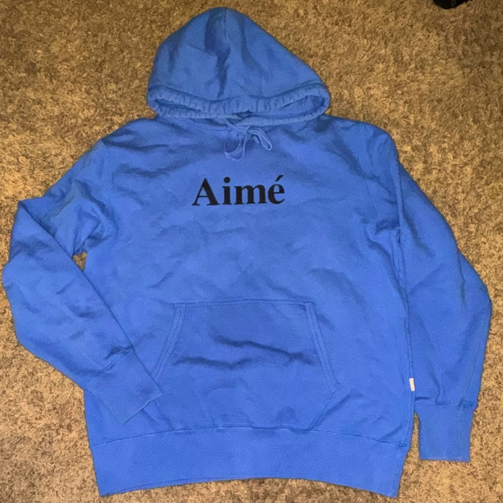 Men’s Aime Leon Dore Blue Hoodie Excellent Size XL